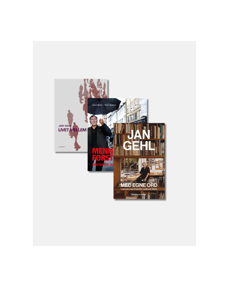 Receive 20% off selected Jan Gehl books. The offer is valid from September 14th until September 20th.